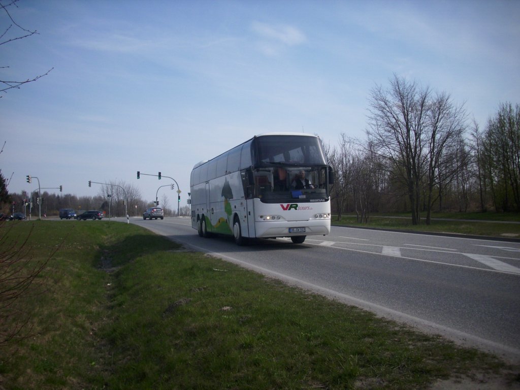 Neoplan Cityliner von VR-Tours in Sassnitz am 18.04.2012