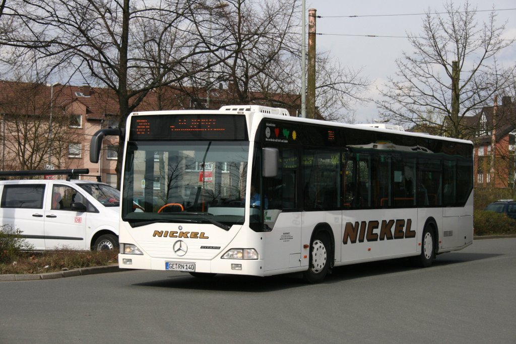 Nickel Reisen (GE RN 140) am HBF Wanne Eickel.
5.4.2010