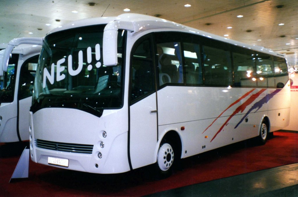 Omnibus Trading Sundancer, aufgenommen auf der IAA 2002 in Hannover.