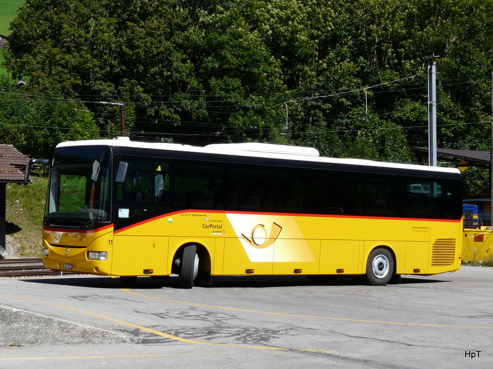 Postauto - IVECO irisbus Crossway VD 1070 in Chateau d`Oex am 05.09.2010