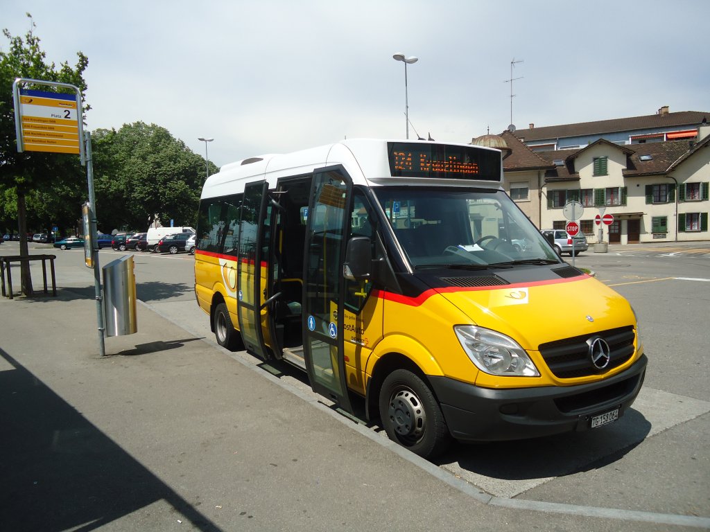 PostAuto Ostschweiz - TG 158'064 - Mercedes am 27. Mai 2012 beim Bahnhof Weinfelden