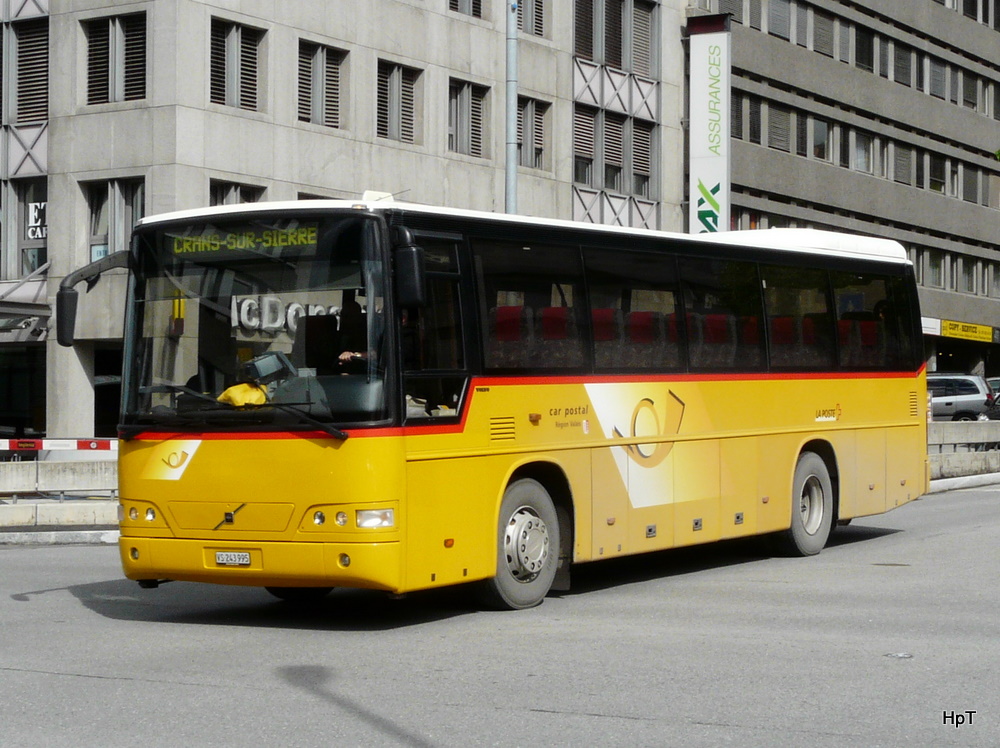 Postauto - Volvo 8700 VS 243995 unterwegs in Sion am 10.05.2010