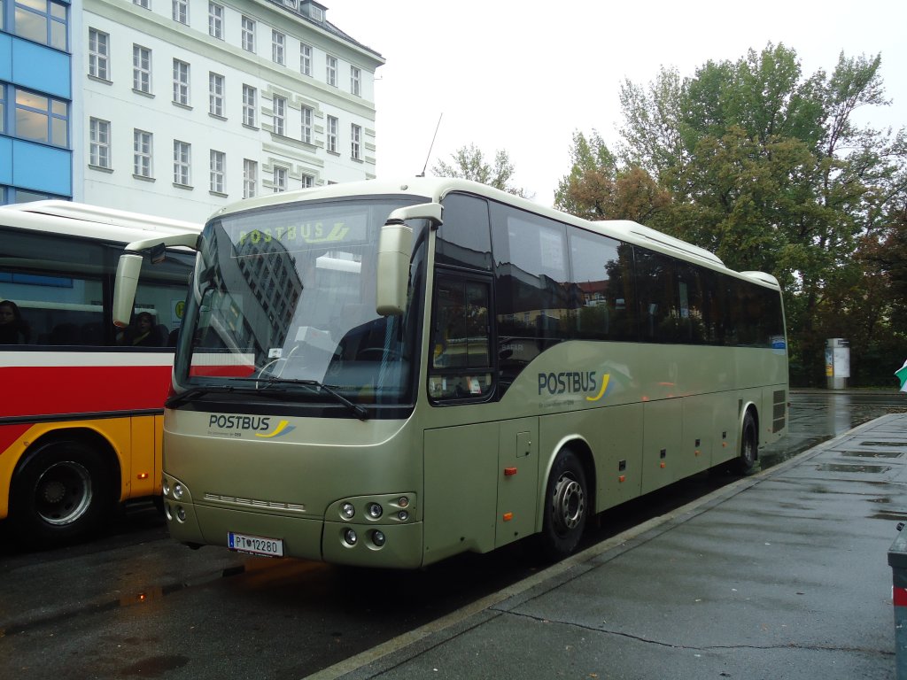 Postbus - PT 12'280 - Temsa am 7. Oktober 2011 in Graz, Andreas-Hofer-Platz