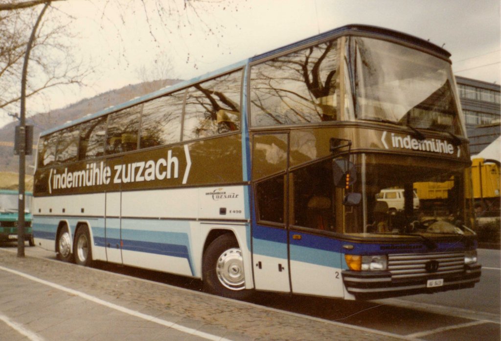 Raritt aus dem Archiv: Drgmller E 420 Corsair  Indermhle , Mrz 1988 Heidelberg