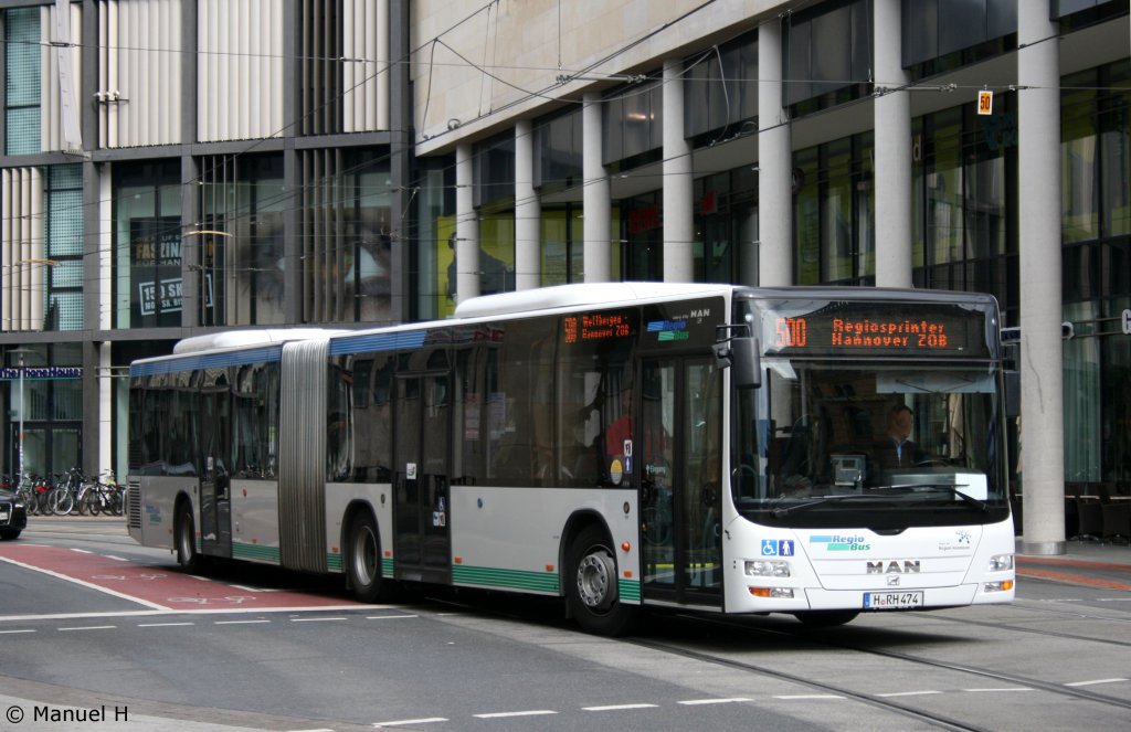 Regio Bus (H RH 474).
Hannover HBF, 16.8.2010.