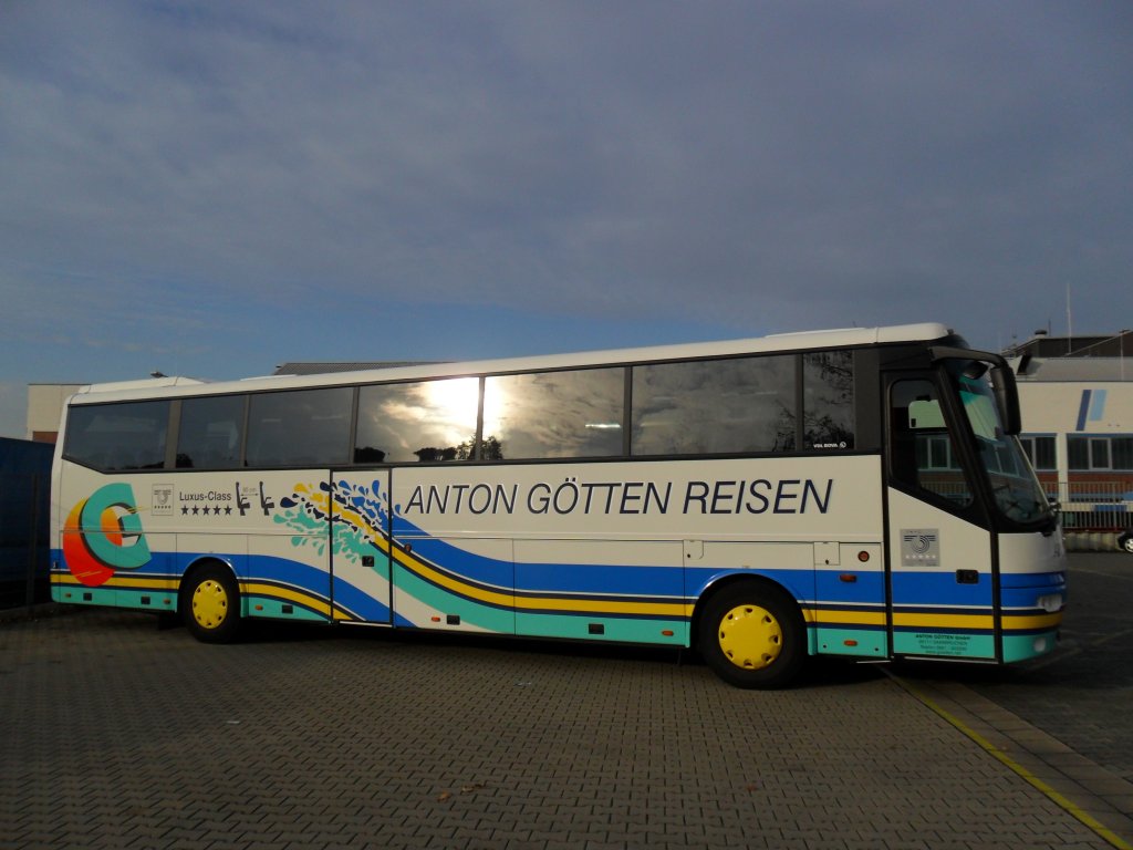 Reisebus von der Firma Anton Gtten Reisen in Saarbrcken. Das Bild habe ich am 22.10.2010 gemacht.