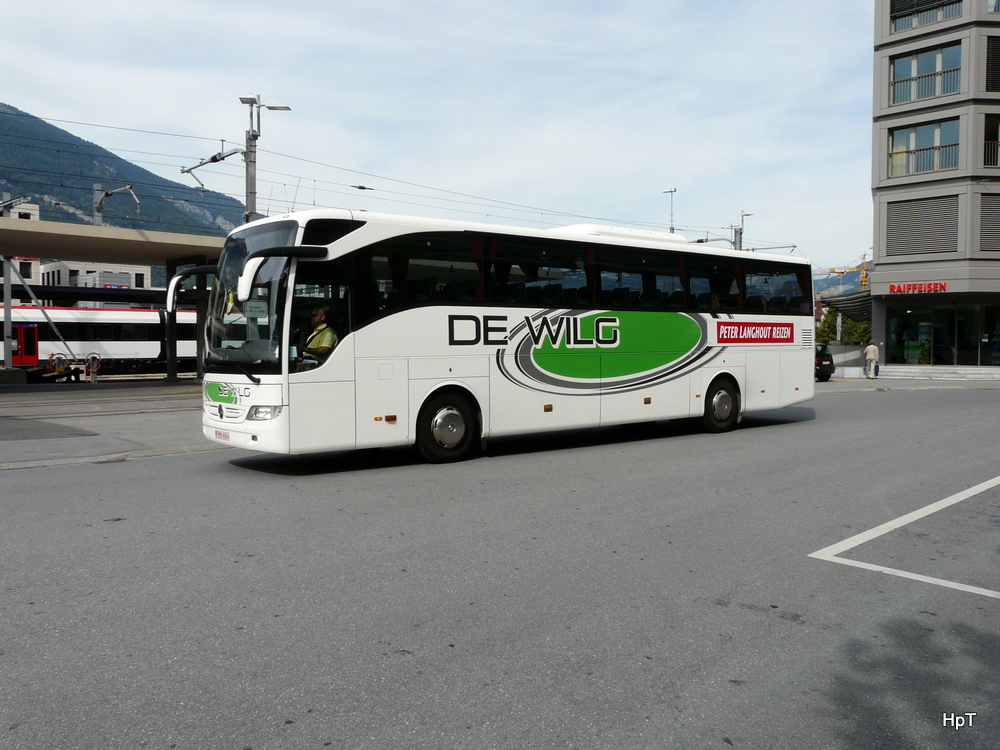 Reisecar Mercedes Tourismo unterwegs in Chur am 18.09.2012