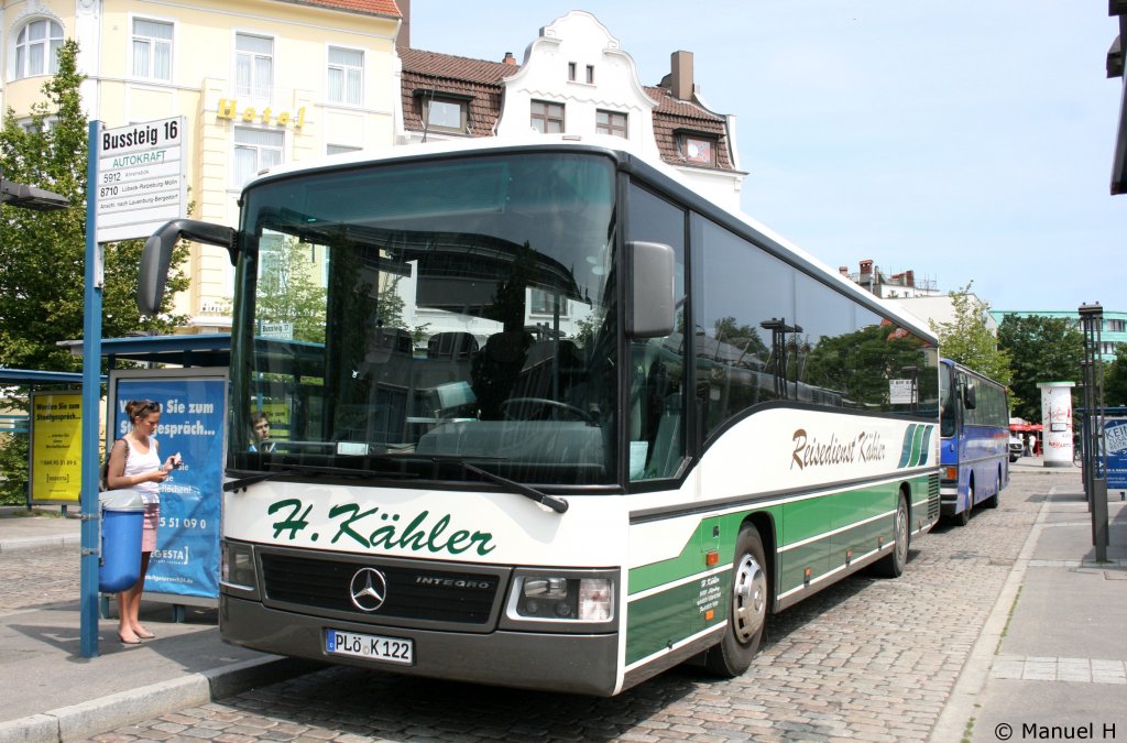 Reisedienst Khler (PL K 122).
Lbeck ZOB, 1.7.2010.