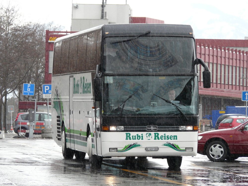 Rubi Reisen - VanHool  BE 690508 in Thun am 21.03.2010