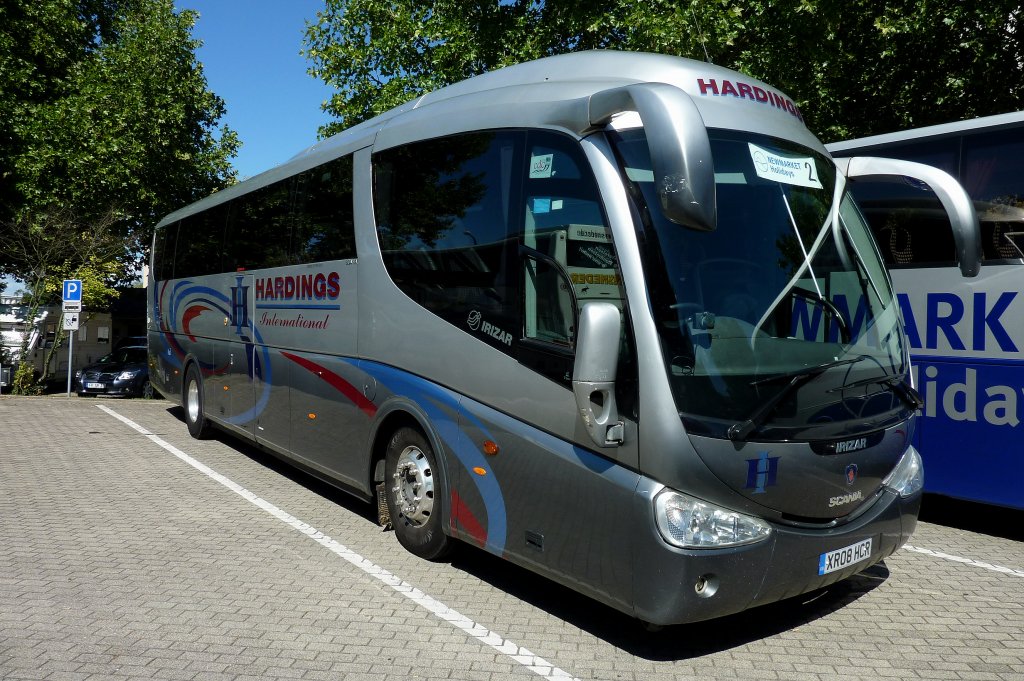 Scania Irizar, die schwedische Firma gewann mit diesem Modell die Auszeichnung  Bus des Jahres 2004 , Aug.2011 