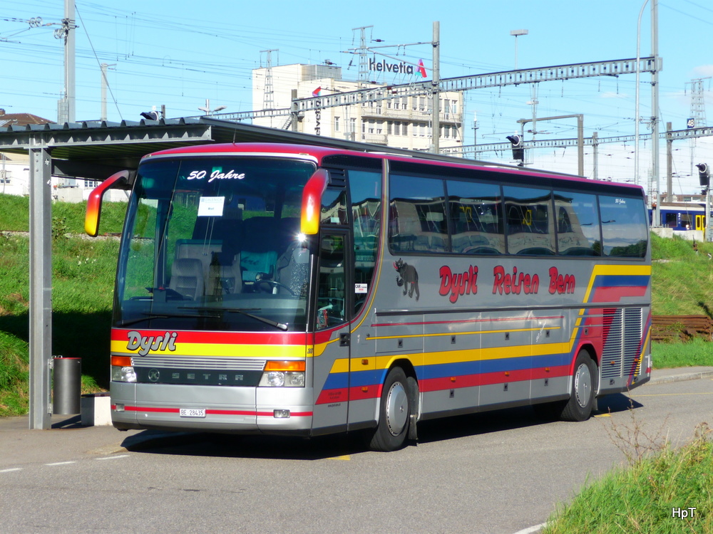 Setra Reisecar unterwegs in Biel am 08.09.2010