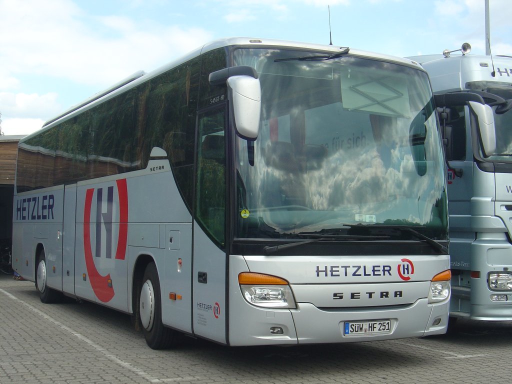 Setra S 415 GT-HD  Hetzler , Herxheim 19.08.2011 