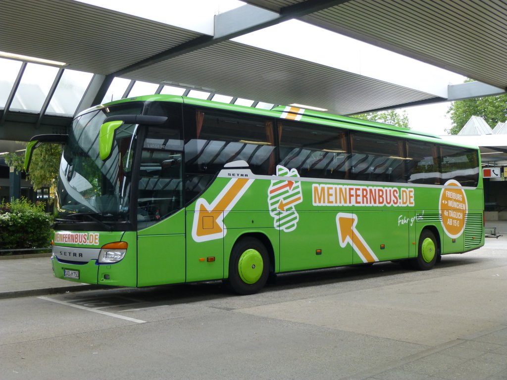 Setra S 415 GT-HD  Mein Fernbus , kam gerade aus Leipzig, Berlin ZOB 08.06.2013