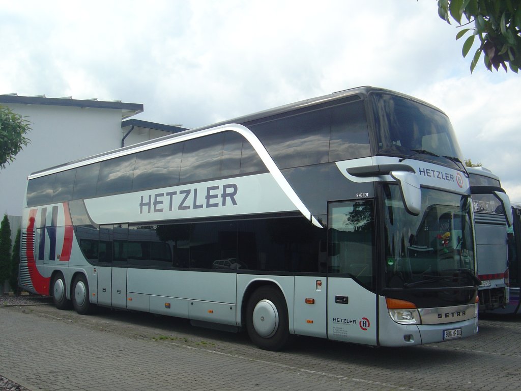 Setra S 431 DT  Hetzler , Herxheim 19.08.2011 