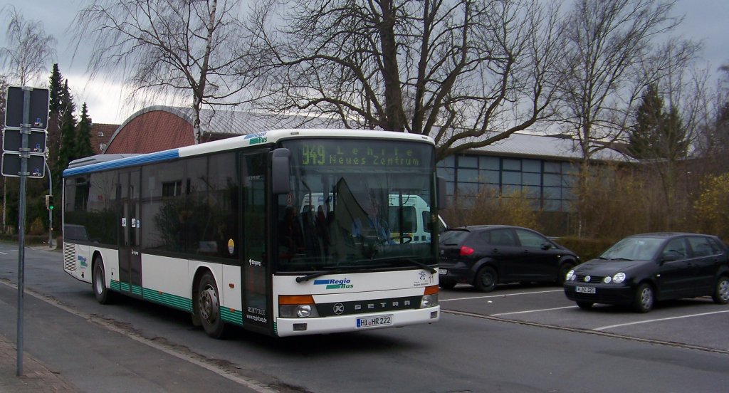 Setra berlandbus am 28.03.2011 in Lehrte.