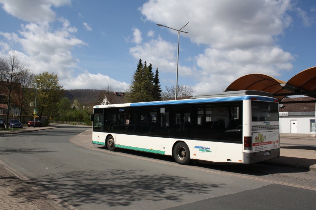 Setra berlandbus am ZOB in Springe am 13.04.2011.