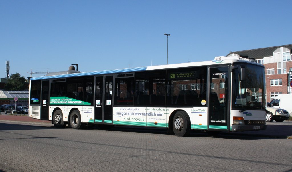 Setra berlandbus, in Langenhagen/Centrum, am 15.10.2011