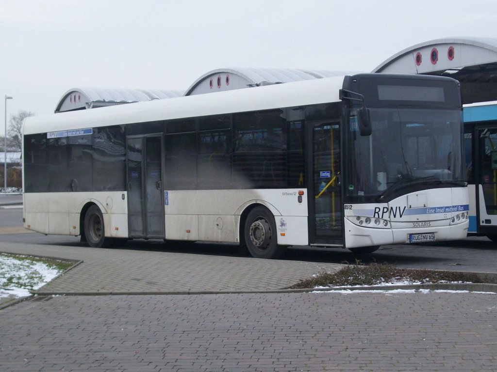 Solaris Urbino 12 der RPNV in Bergen am 27.01.2012 

