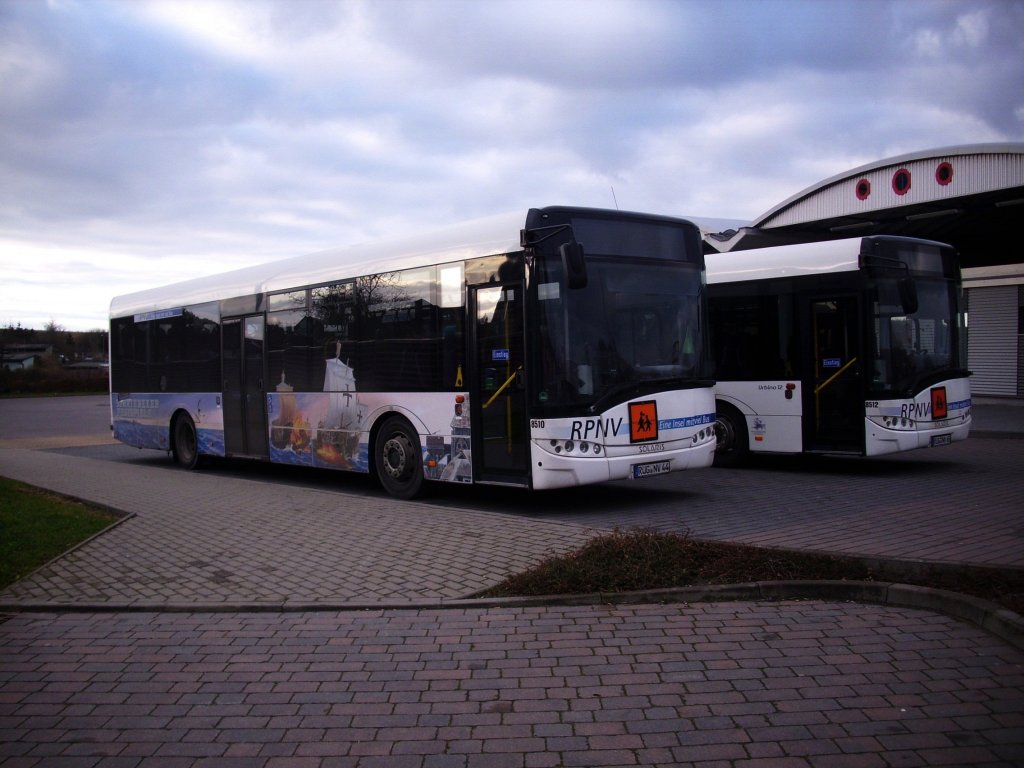 Solaris Urbino 12 der RPNV in Bergen am 15.12.2011