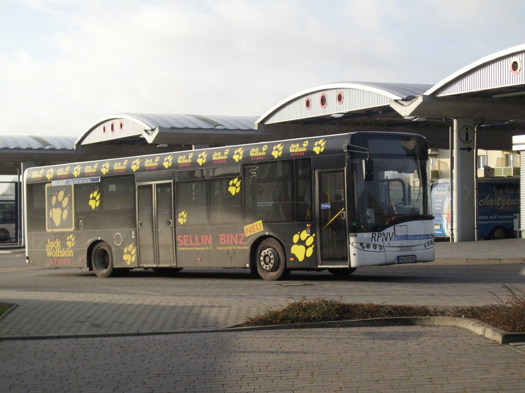 Solaris Urbino 12 der RPNV in Bergen am 19.12.2011