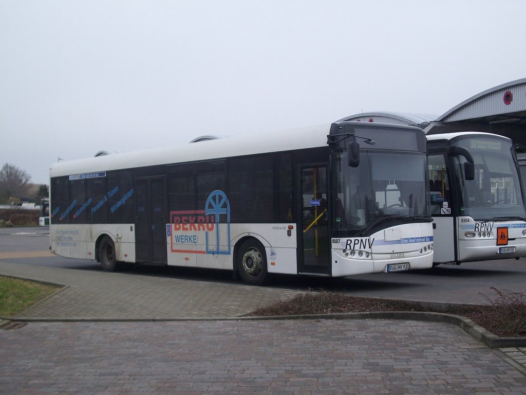 Solaris Urbino 12 der RPNV in Bergen am 24.02.2012 

