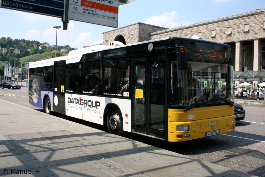 SSB (S SB 5133).
Stuttgart HBF, 28.6.2010.