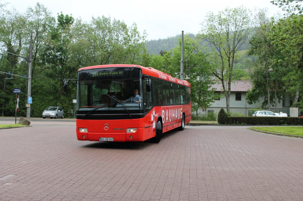 Sd-west Bus in Bad Herrenalb am Bahnhof am 19.05.2013