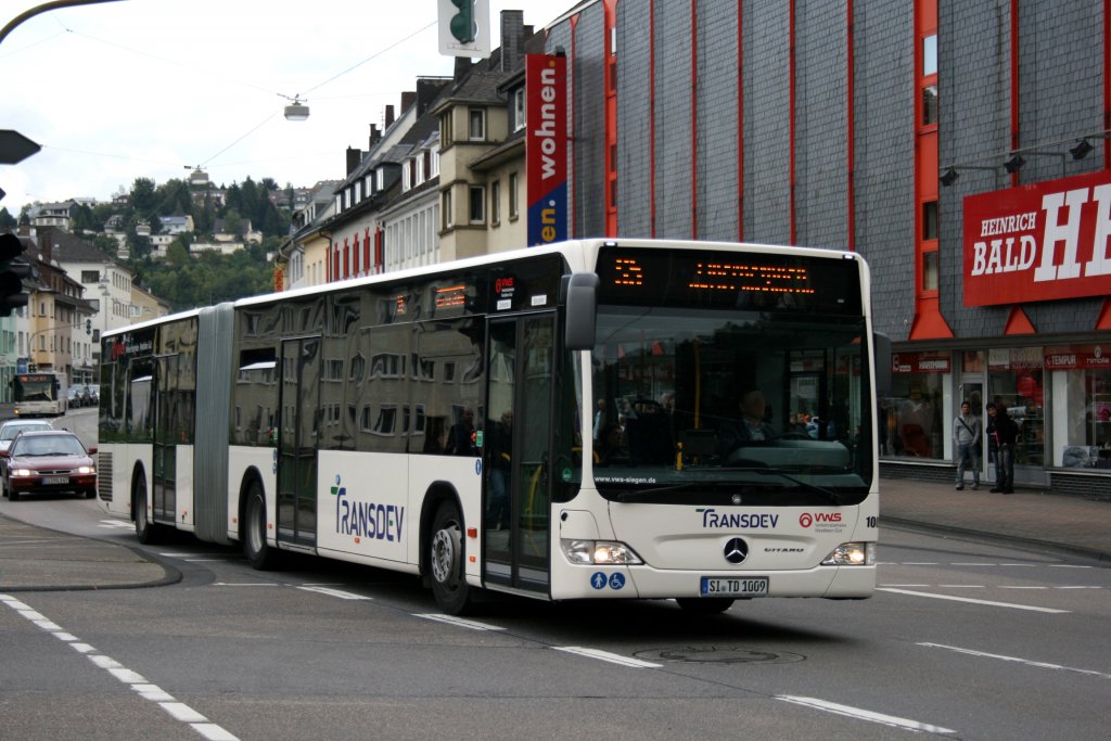 Transdev 1009 (SI TD 1009).
Siegen, 18.9.2010.