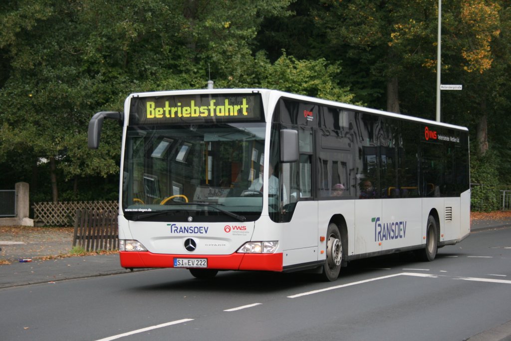 Transdev 222 (SI EV 222).
Siegen, 18.9.2010.