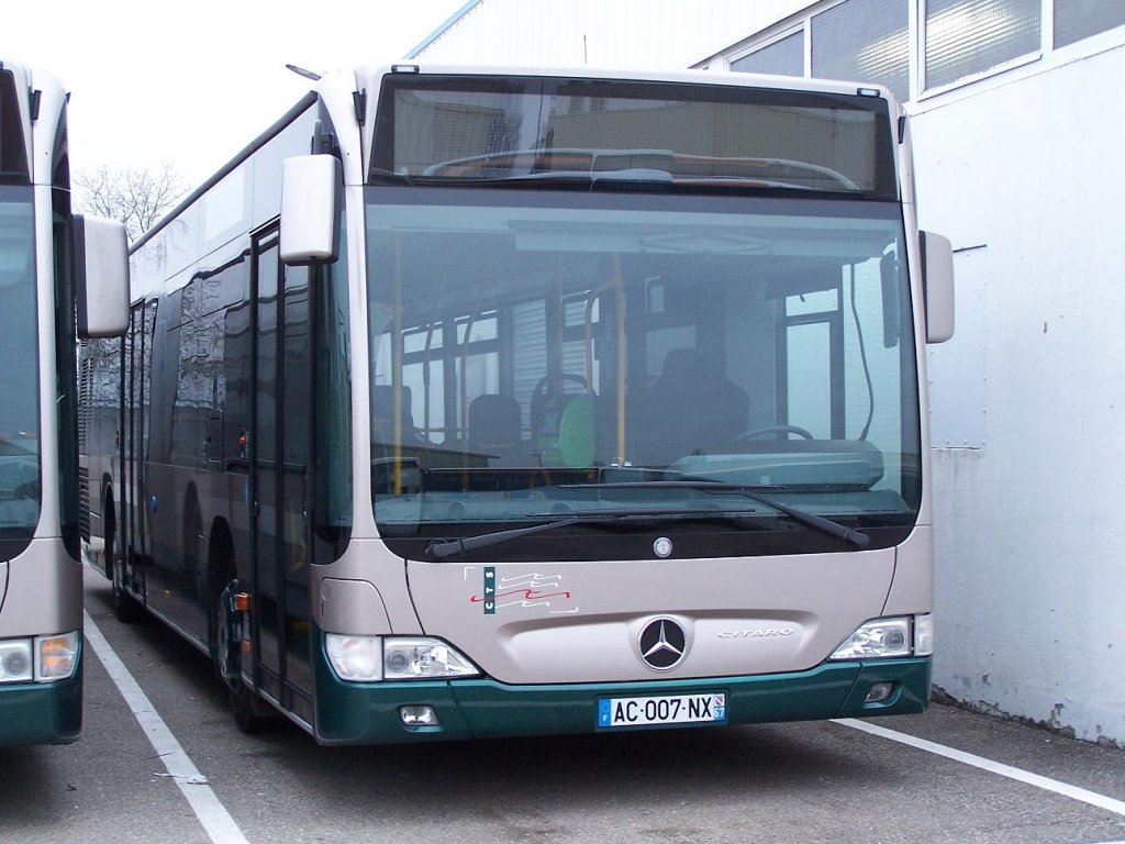 Transdev Alsace hat auch 2 Citaro II Solobusse fr die Linie 31 gekauft.