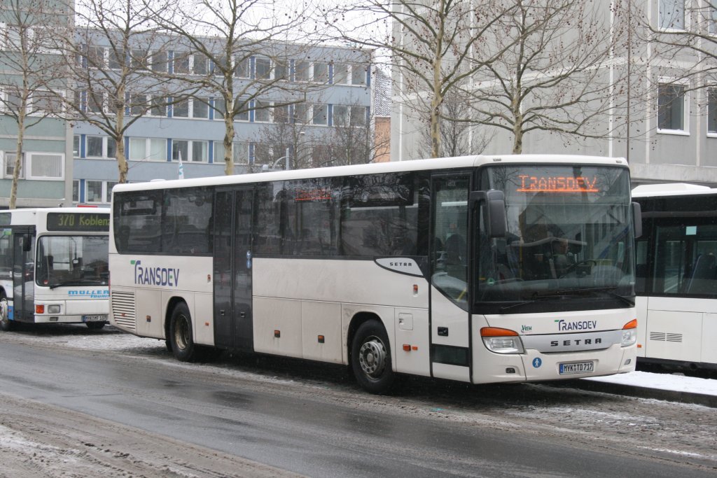 Transdev (MYK TD 717) am HBF Koblenz,12.2.2010.