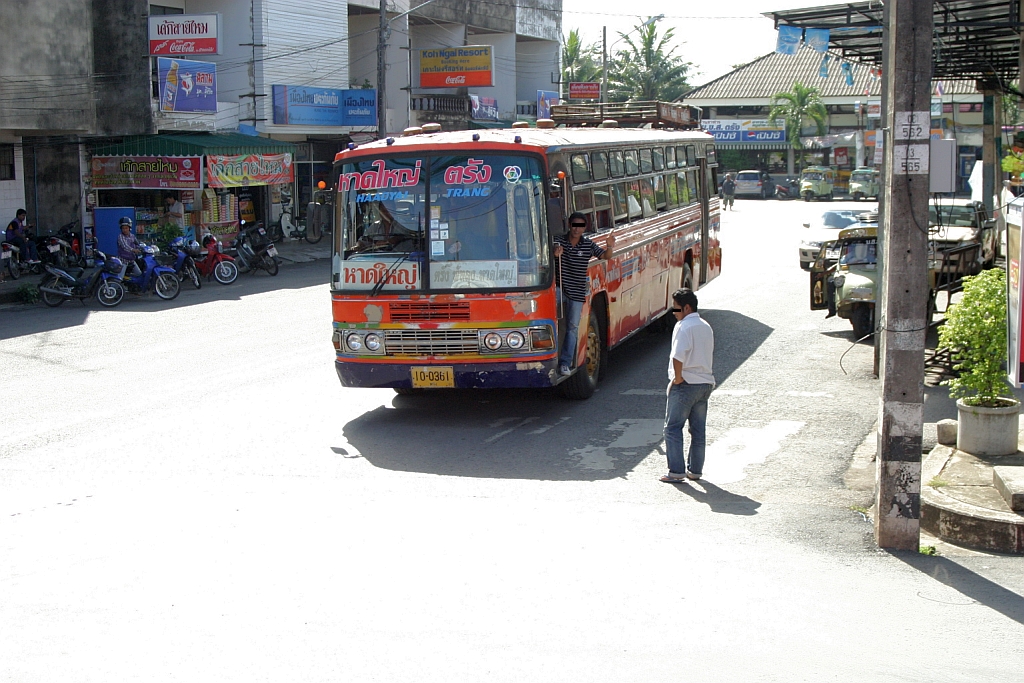 berlandbus, Nr. 159-? am 07.Juni 2007 in Trang(Thailand).