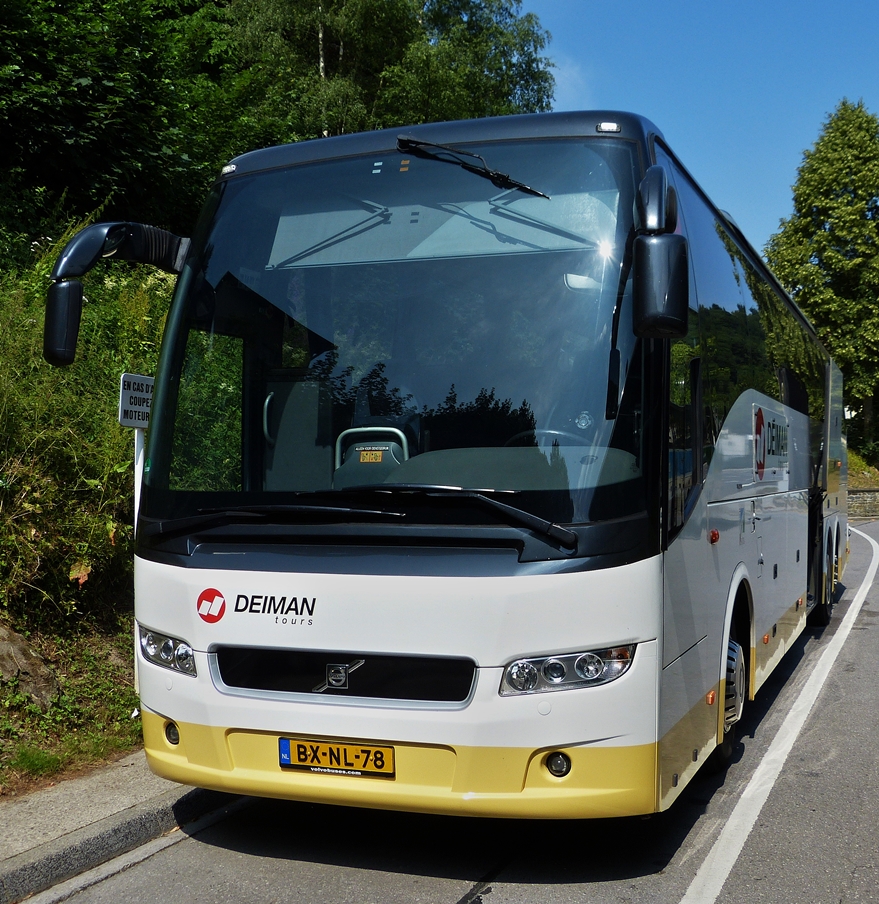 . Am 07.07.2015 war dieser Volvo 9700 mit Gästen aus den Niederlanden nach Clervaux angereist.