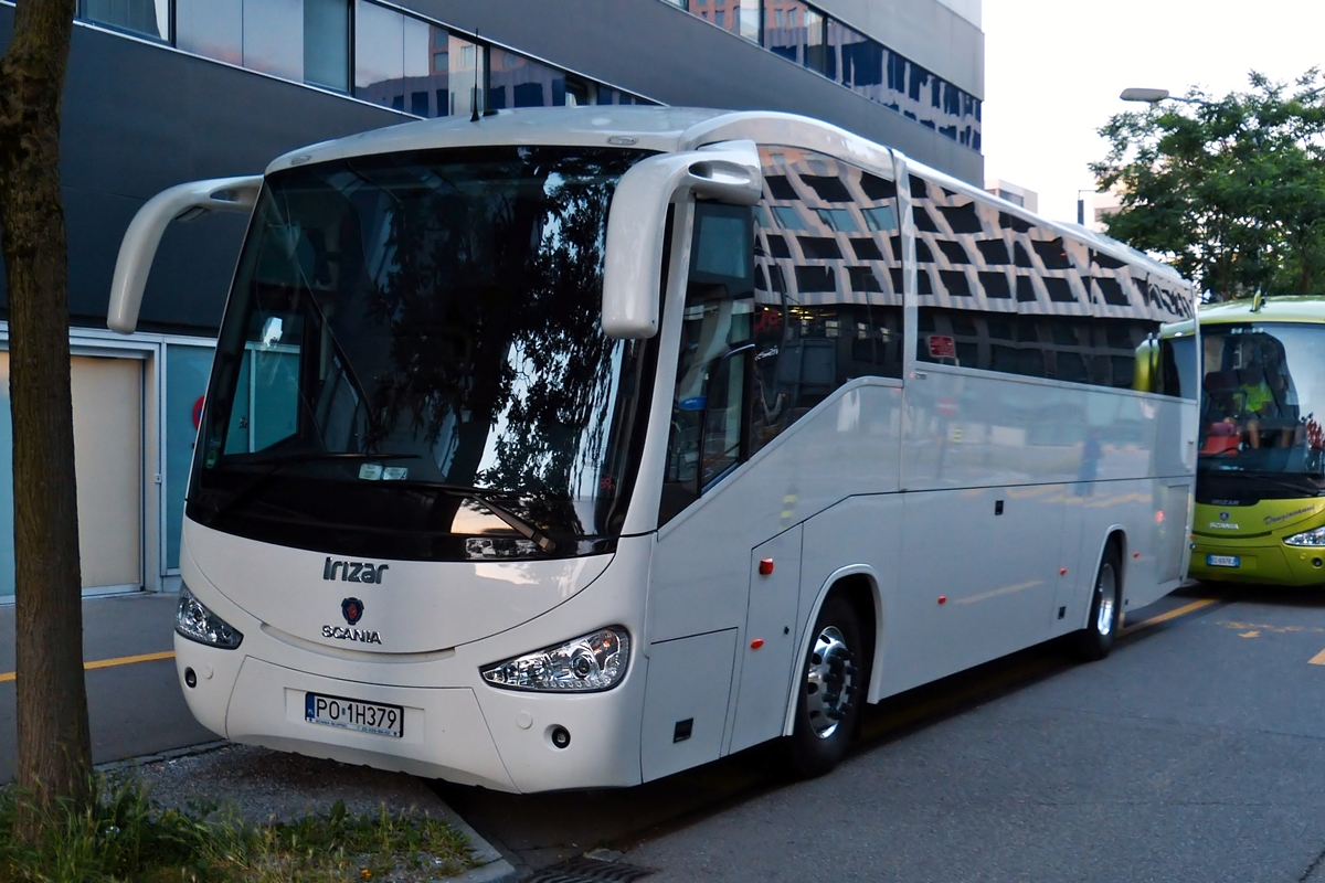 . Dieser Scania Irizar war am 07.06.2015 in Zürich zu Gast.