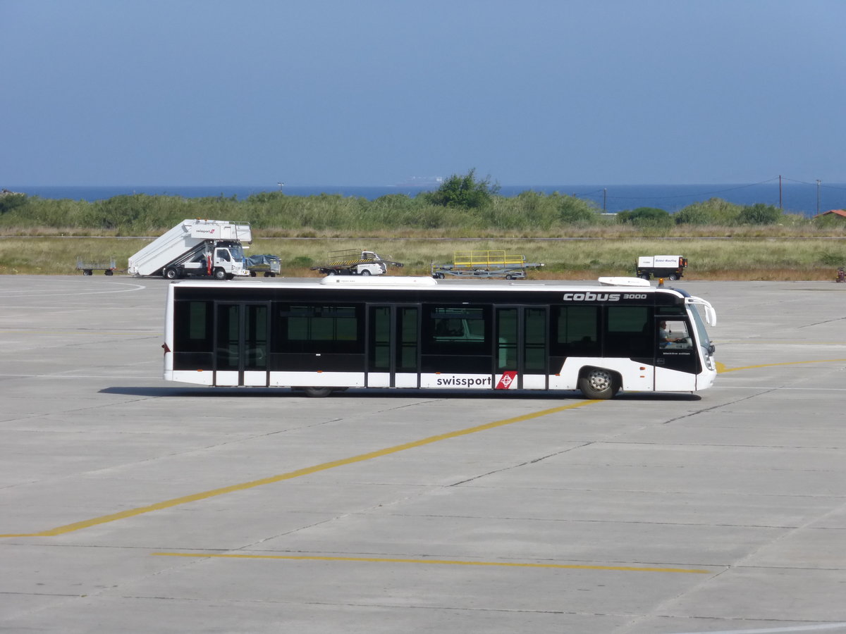 04.05.2017,COBUS 3000 auf dem Flughafen von Rhodos/Greece.