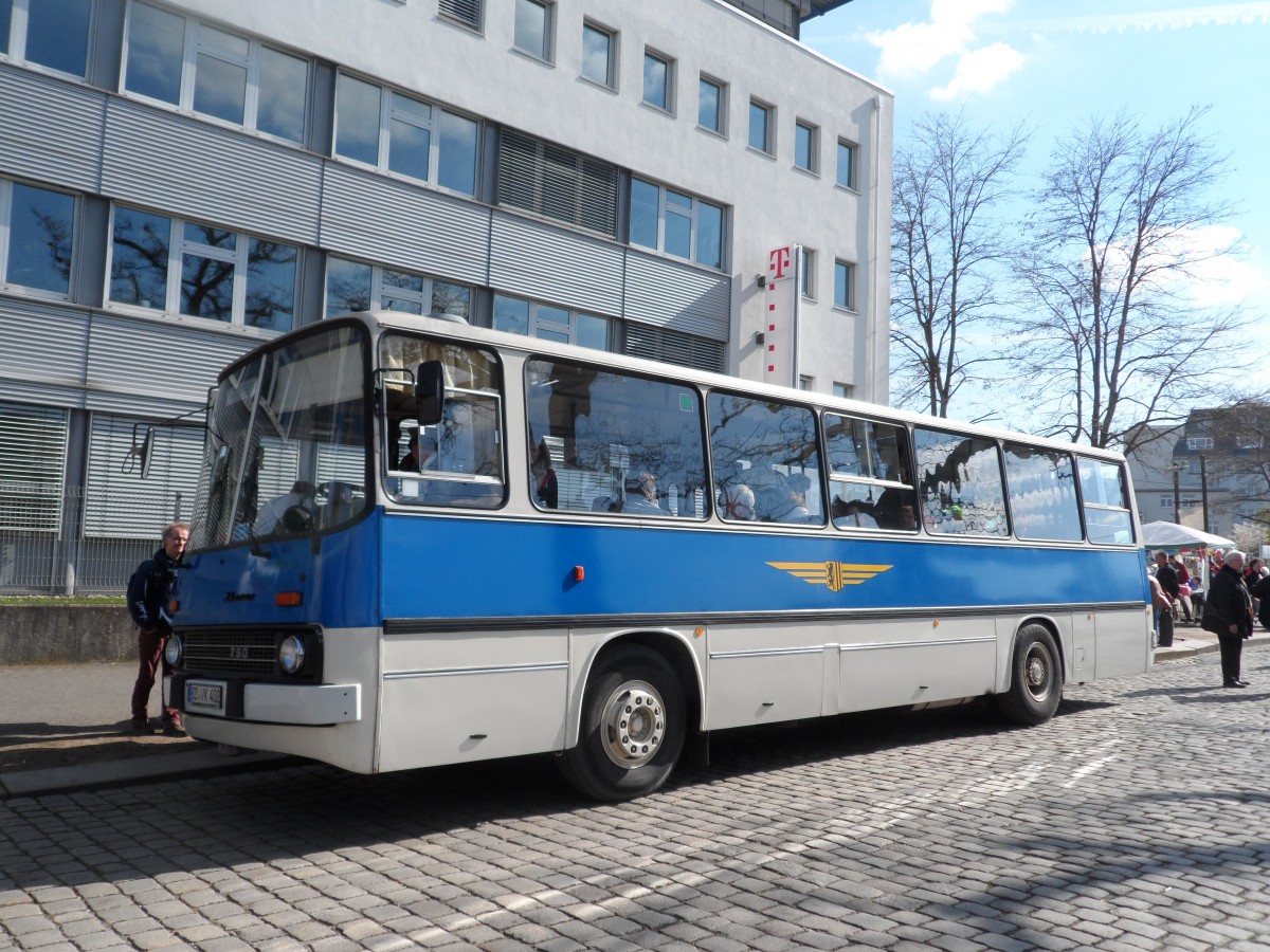 2015-04-19 - Traditionsbus Ikarus 260 der Dresdener Verkehrsbetriebe