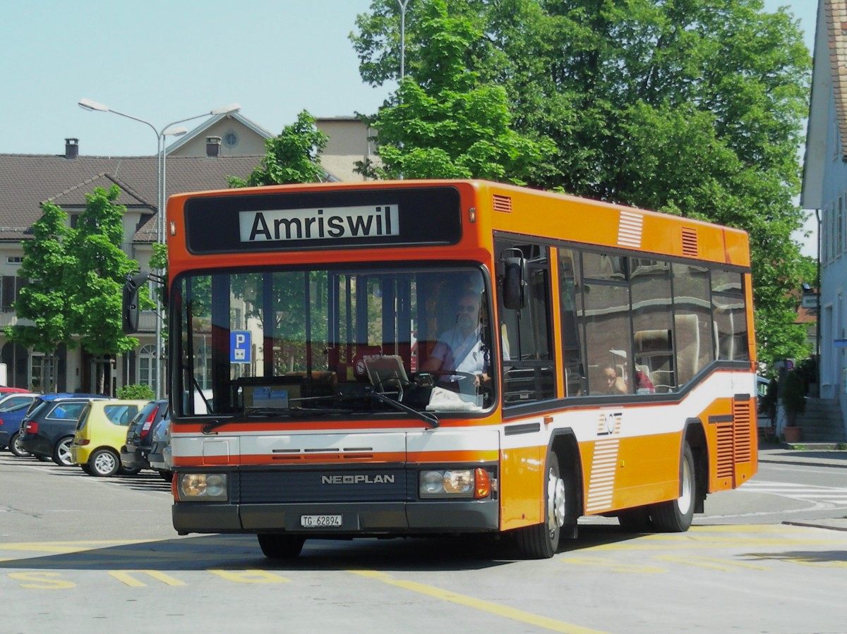 AOT, Amriswil. Neoplan N409L (Nr.6) aus Muolen in Amriswil, Bahnhof. (23.5.2008)