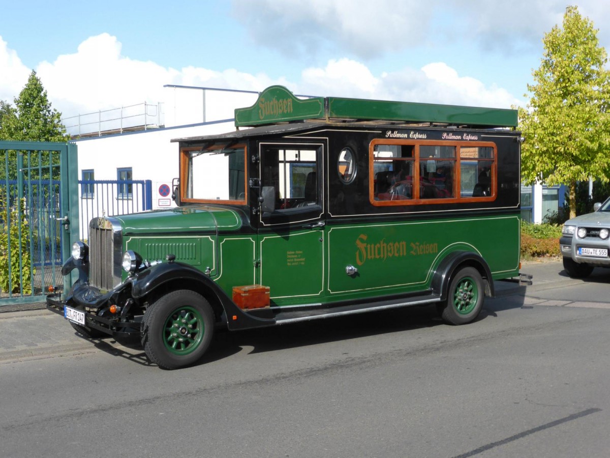 Asquith Mascot Courtesy eingesetzt als Shuttlebus bei den Bitburg