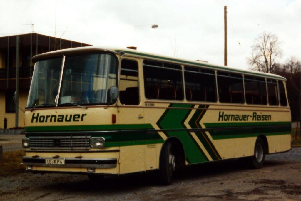 Aus dem Archiv: Setra S 120  Hornauer , Bretten-Büchig 1986
