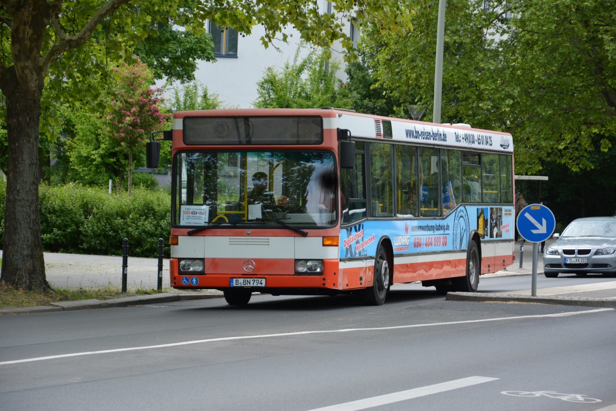 B-BN 794 auf SEV Fahrt zum Nöldnerplatz. Aufgenommen am 17.05.2014.
