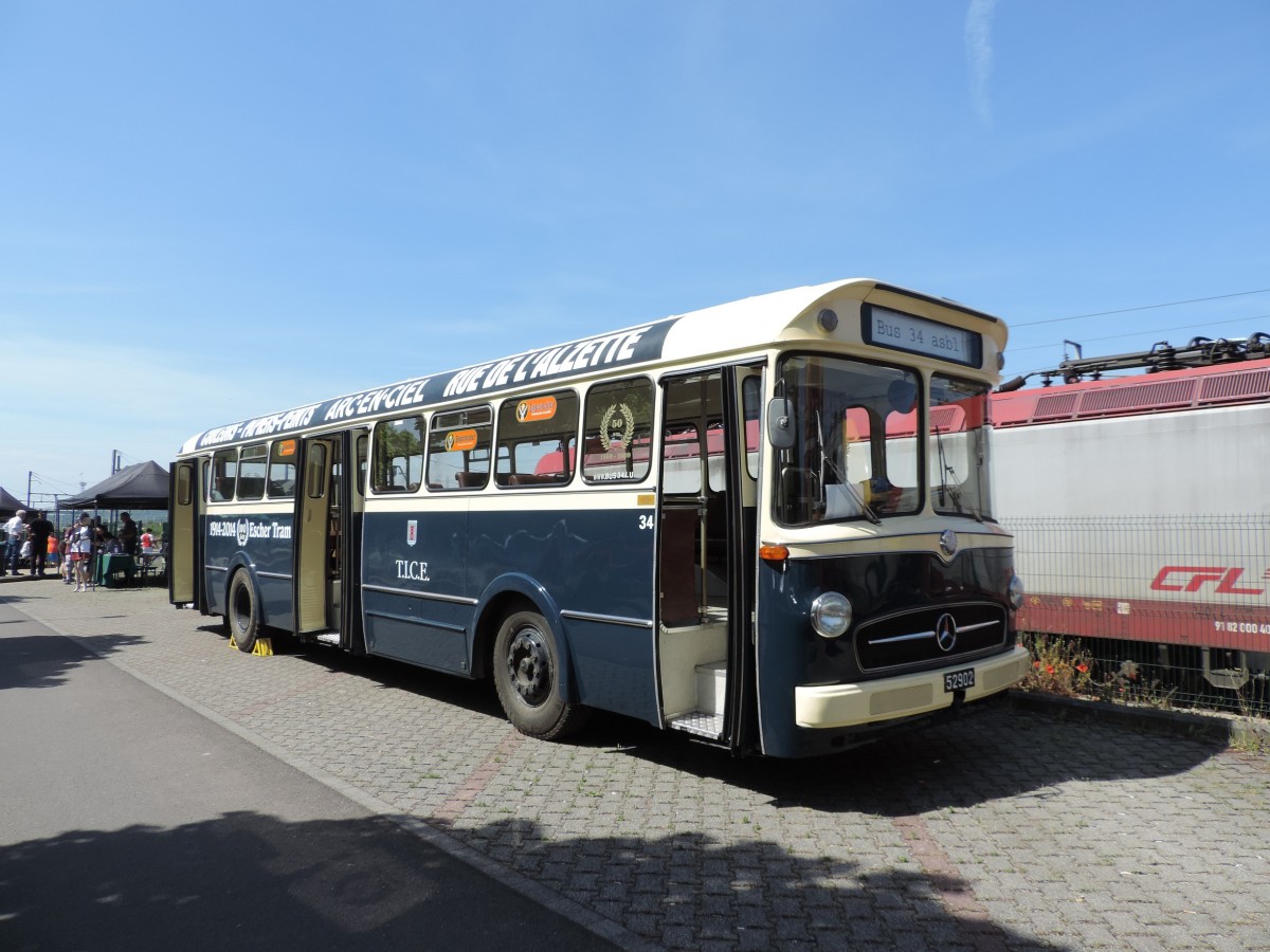 Bettembourg 14/06/15 : MB O 317, Bus 34 asbl.