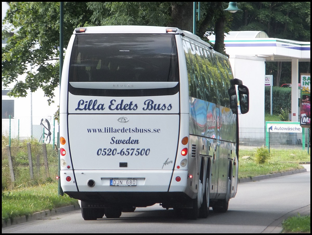 Beulas Aura von Lilla Edets Buss aus Schweden in Bergen am 23.08.2013