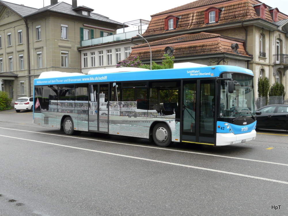 BLS Busland - Scania-Hess Nr.42  BE  657431 in Burgdorf am 01.05.2014