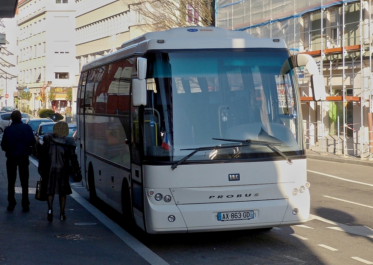 BMC Probus gesehen am 10.12.2013 in Mulhouse.