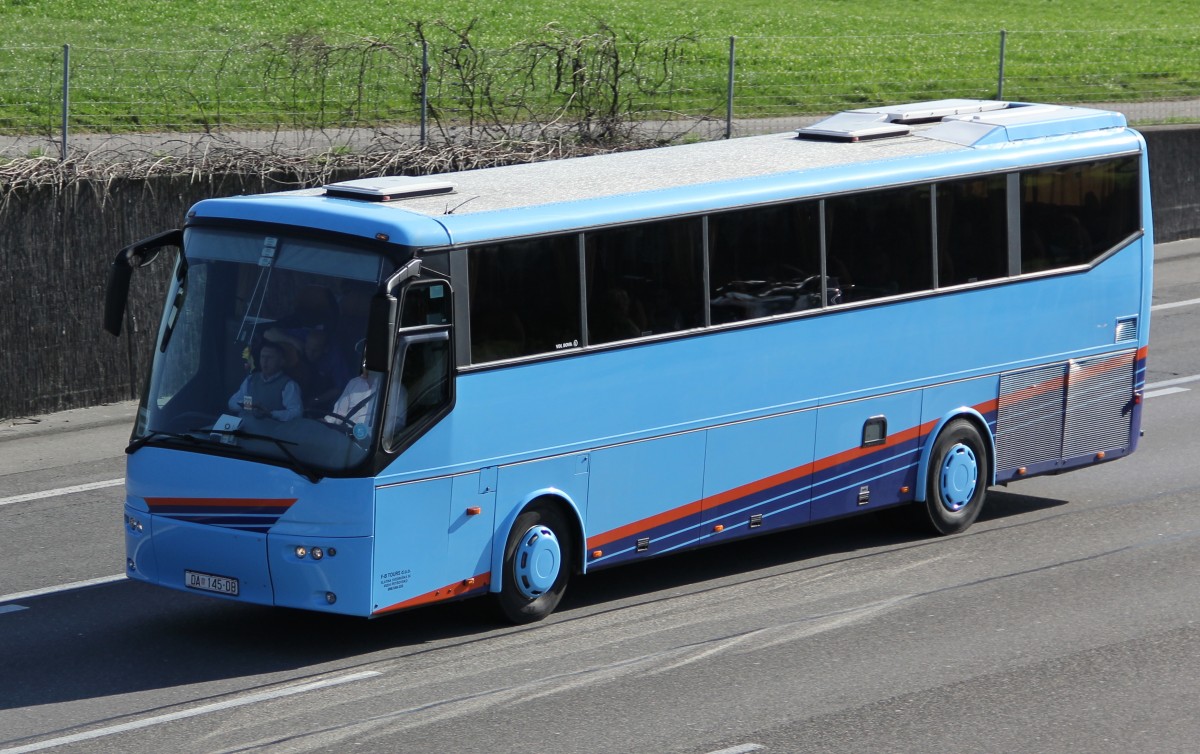 Bova Futura, ex-Croatia Bus, près de Berne printemps 2015