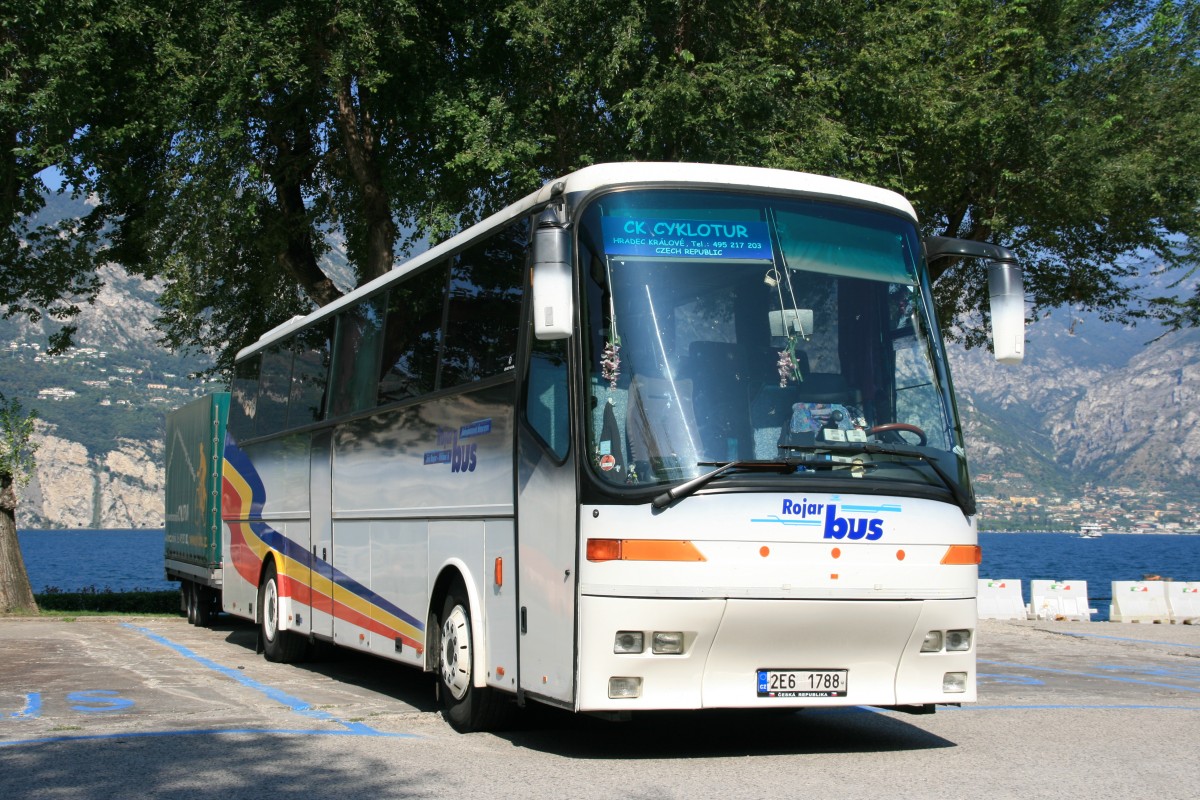 Bova Futura  Rojar Bus , ehem.  Eurobus.ch , Malcesine am Gardasee/Italien 04.09.2013