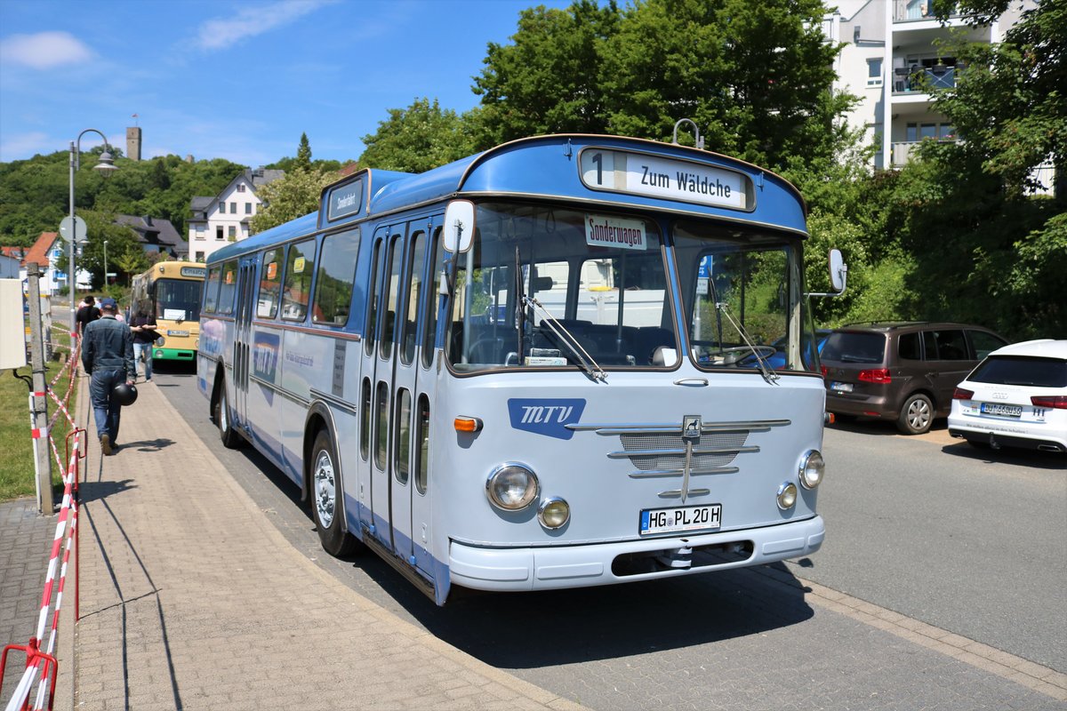 Büssing Oldtimer Bus am 21.05.18 in Königstein (Taunus)