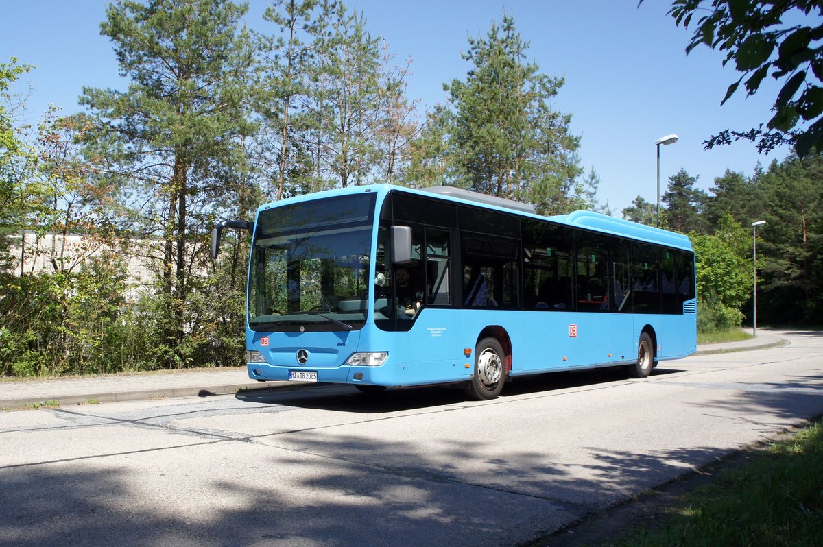 Bus Kaiserslautern / Verkehrsverbund Rhein-Neckar: Mercedes-Benz Citaro LE der DB Regio Bus Mitte GmbH, aufgenommen im Juni 2019 im Stadtgebiet von Kaiserslautern.