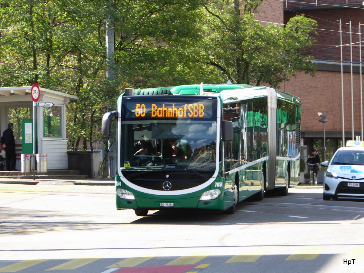BVB - Mercedes Citaro Nr.7054  BS 99354 unterwegs auf der Linie 50 am 15.09.2017