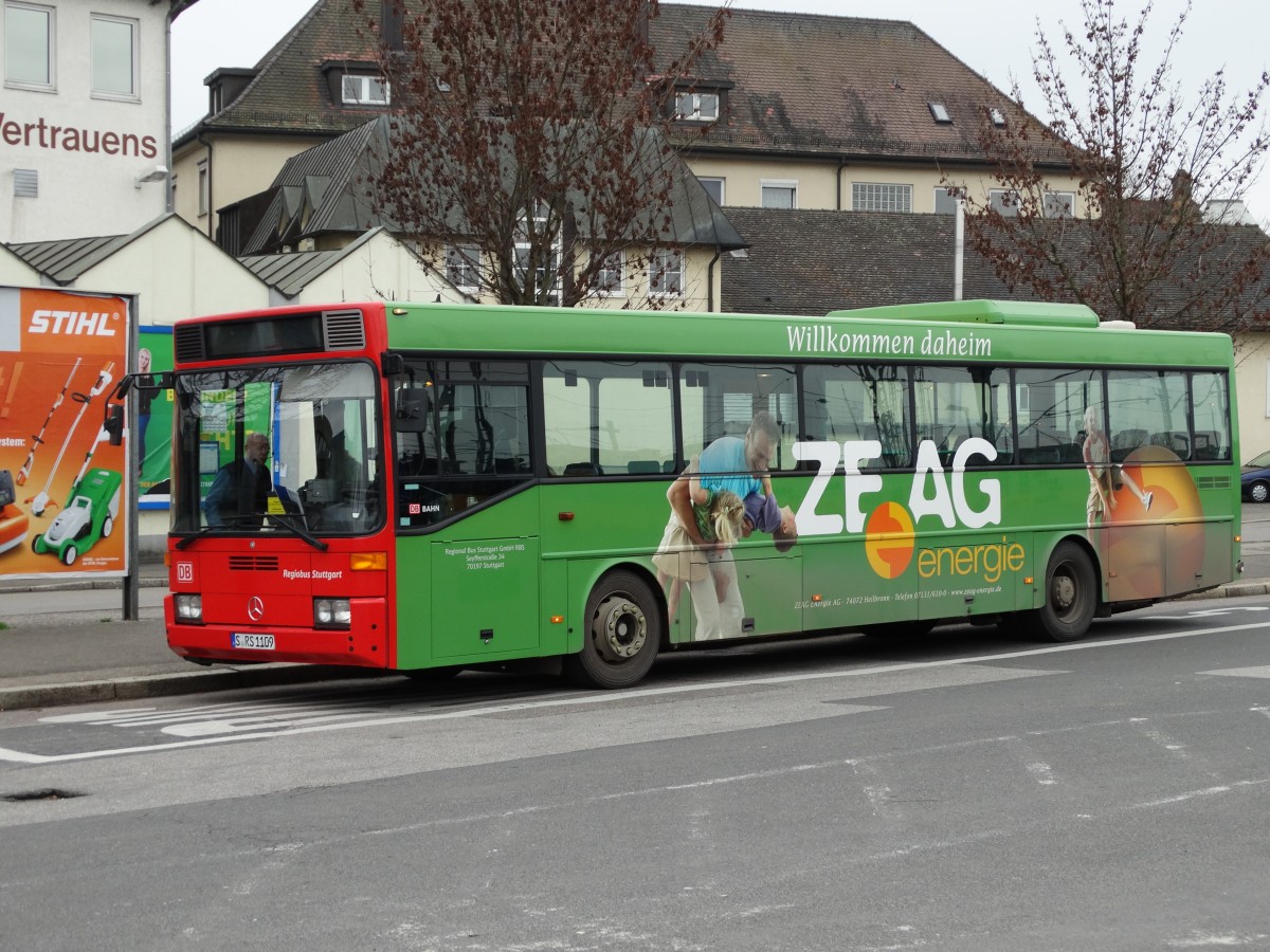 DB Regiobus Stuttgart Mercedes Benz O405 am 04.12.14 in Heilbronn 